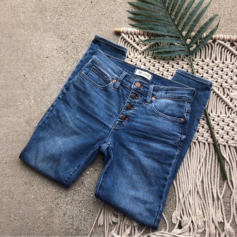 Madewell Jeans Size 26 - 9” Mid-Rise Skinny Crop